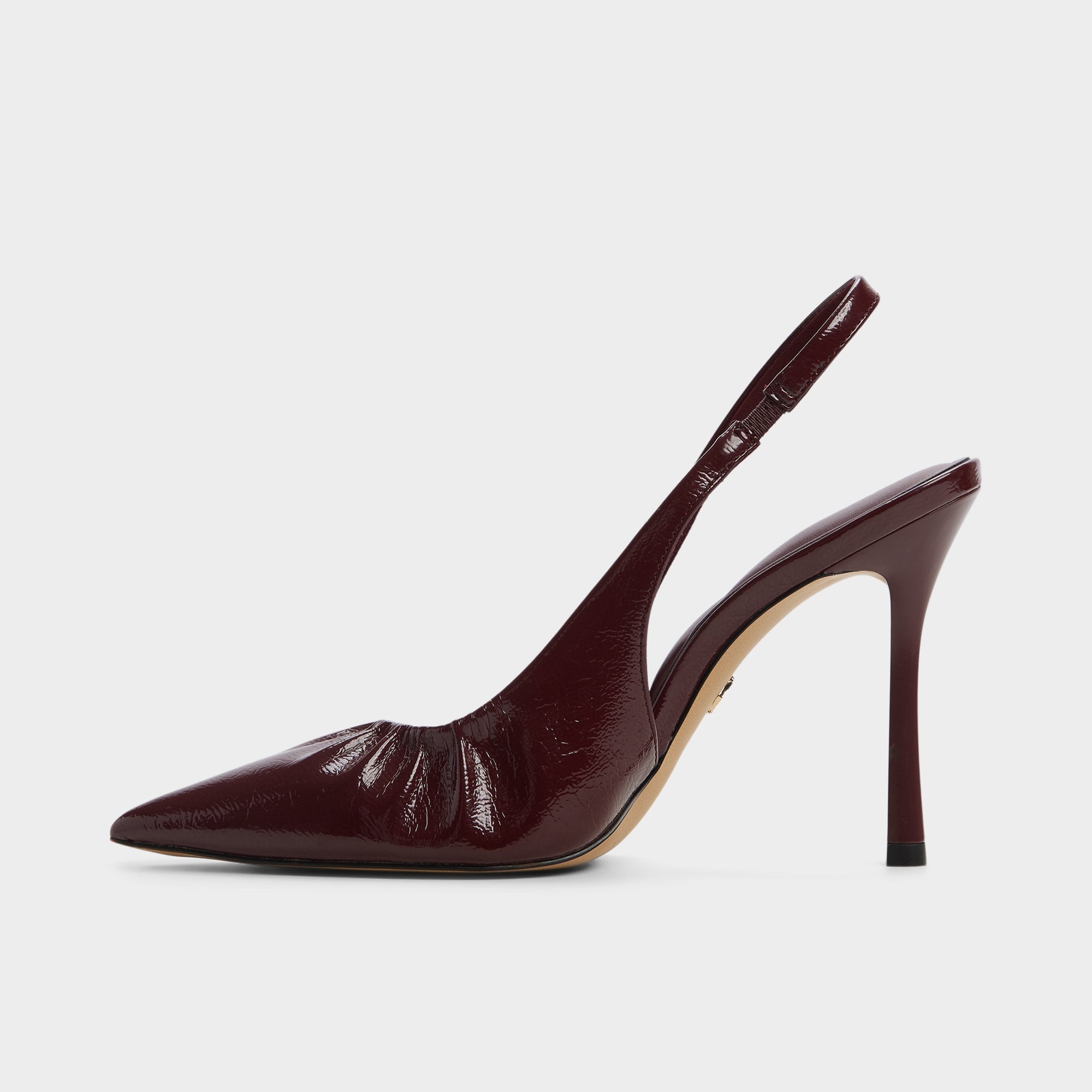 Aldo Mystie Bordo Women's Slingbacks - Slingback heel, Stiletto heel