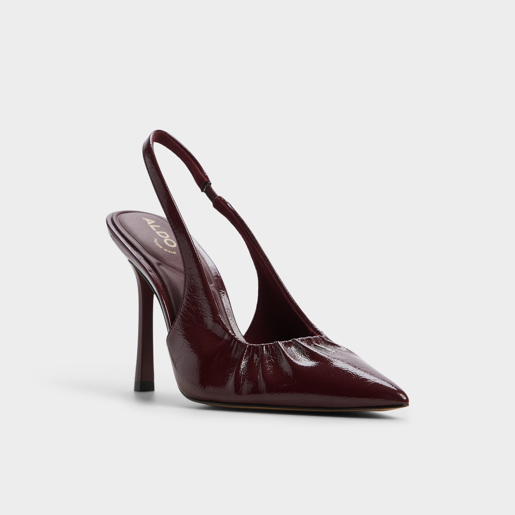 Aldo Mystie Bordo Women's Slingbacks - Slingback heel, Stiletto heel