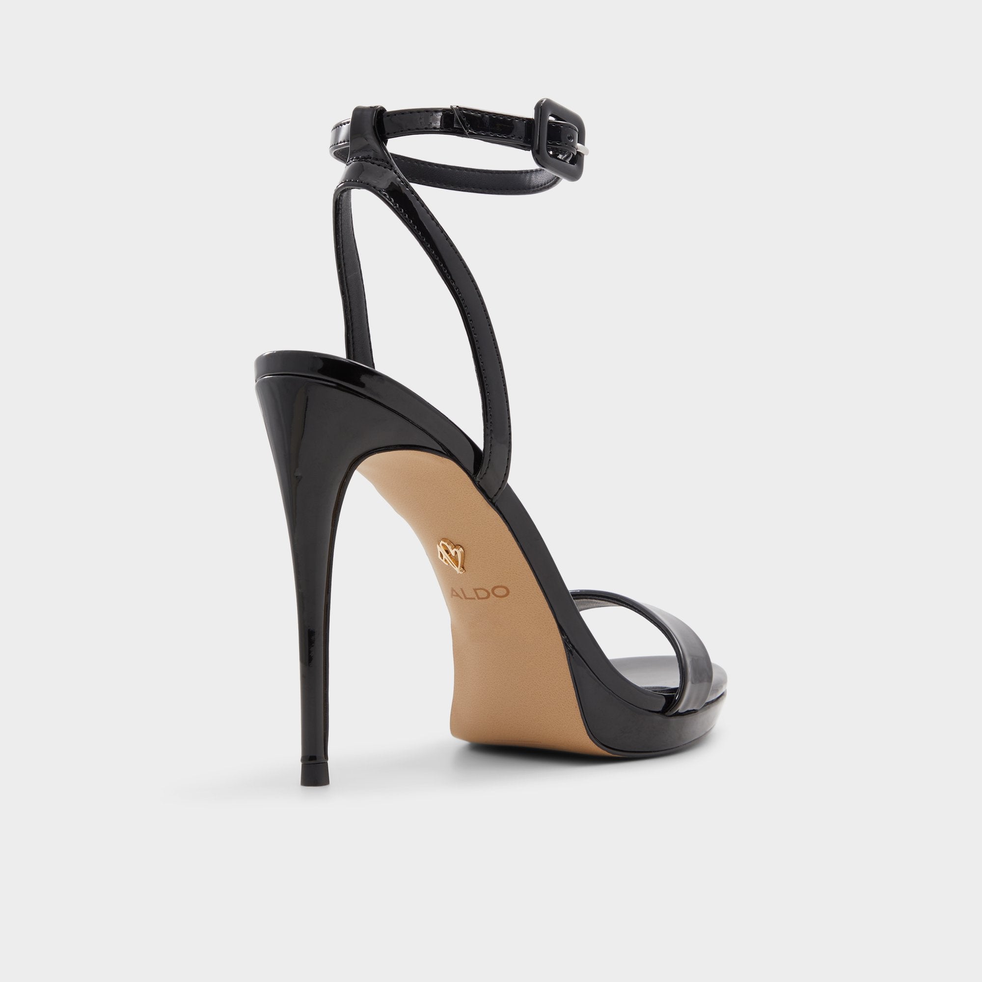 Aldo Katelina Black Women's Heeled sandals - Strappy heeled sandal, Stiletto platform