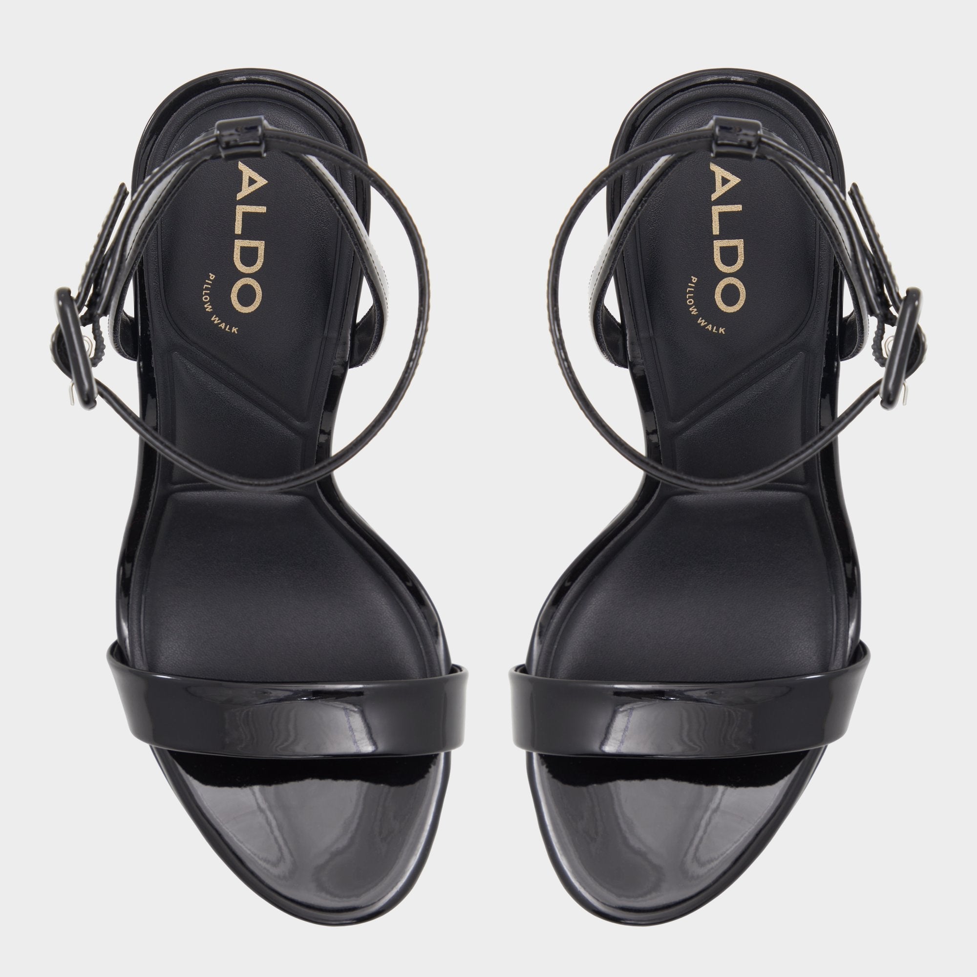 Aldo Katelina Black Women's Heeled sandals - Strappy heeled sandal, Stiletto platform