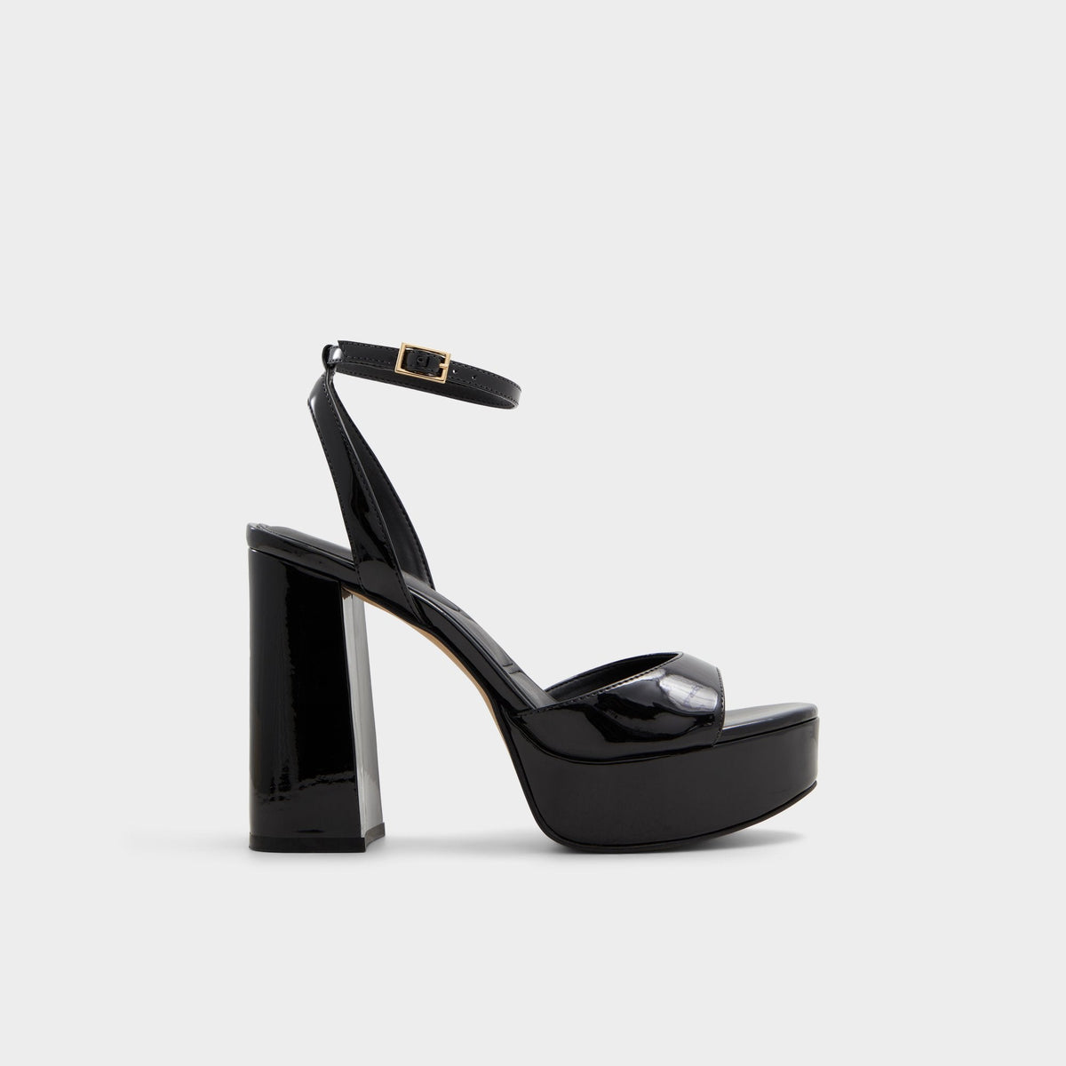 Aldo Valoria Black Women's Platform sandals - Strappy heeled sandal, Platform