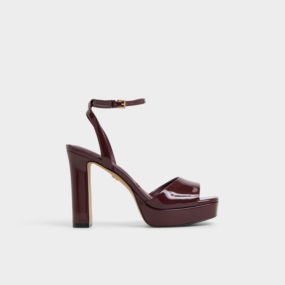 Aldo Chicgleam Bordo Women's Platform sandals - Heeled sandal, Platform