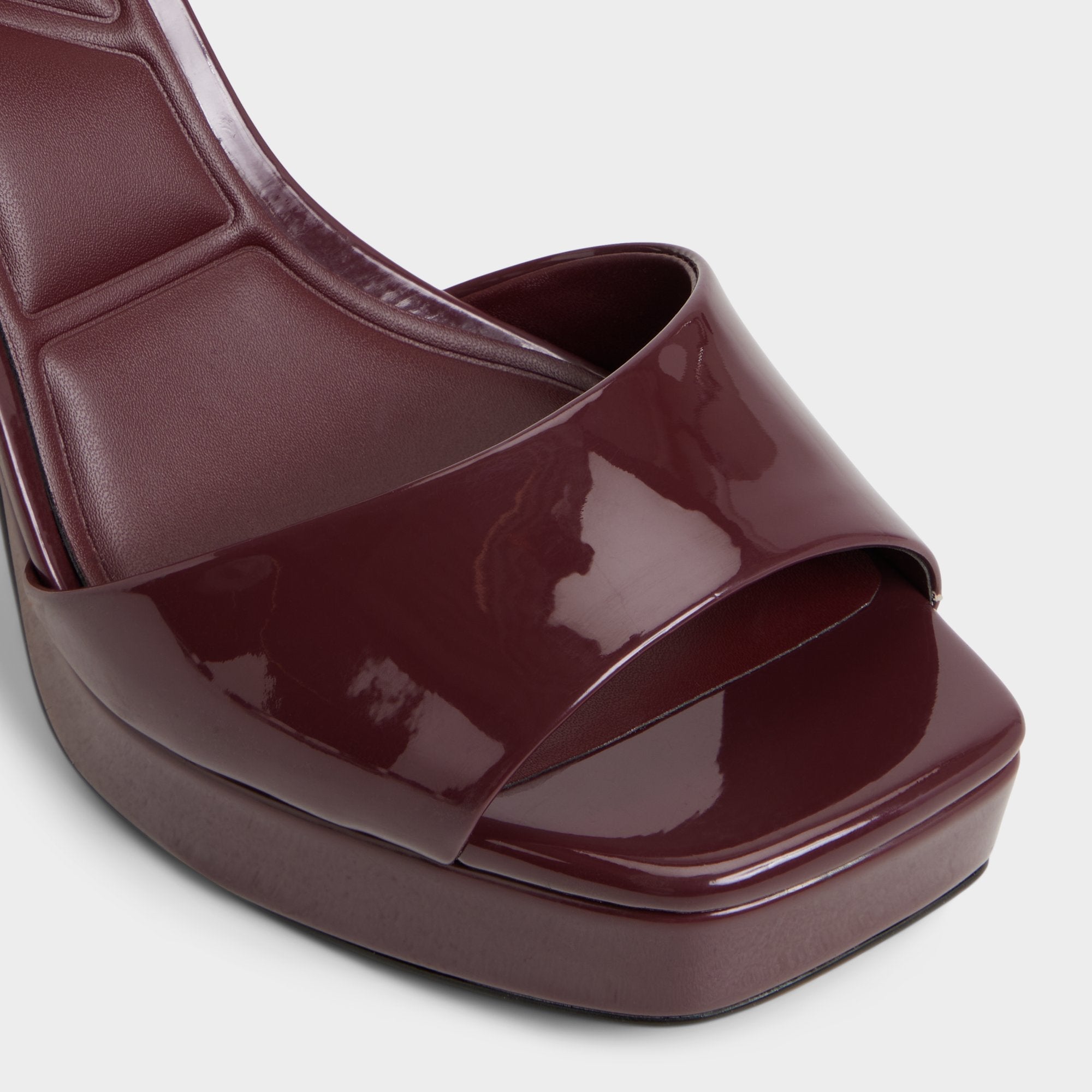 Aldo Chicgleam Bordo Women's Platform sandals - Heeled sandal, Platform