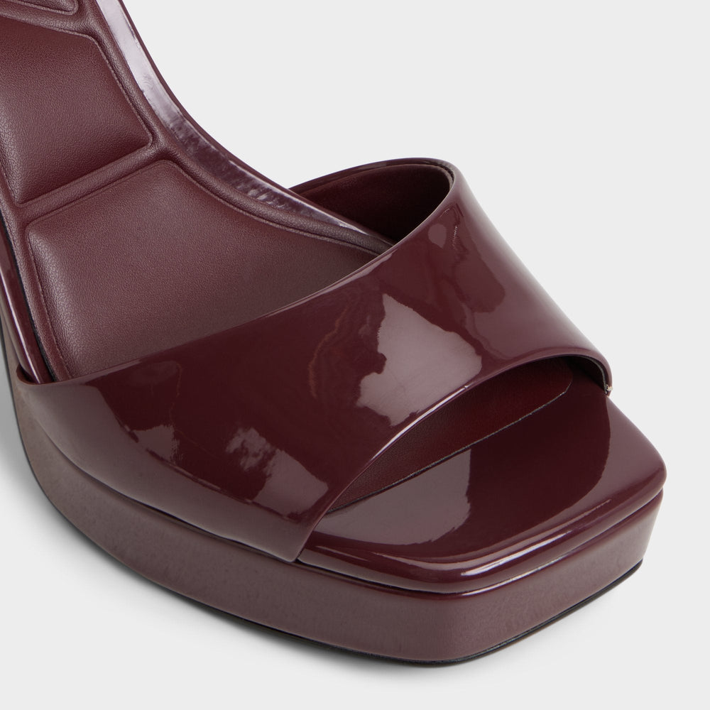Aldo Chicgleam Bordo Women's Platform sandals - Heeled sandal, Platform