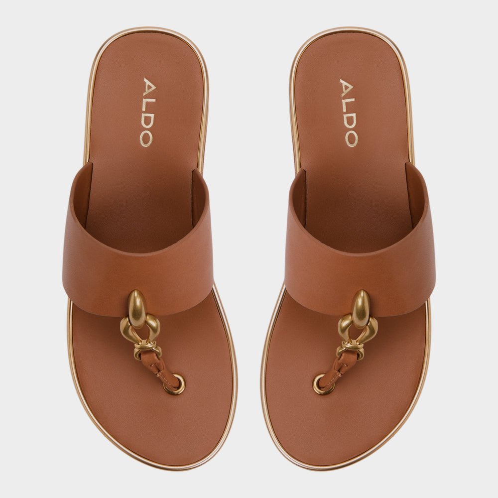Aldo Penelopy Medium Brown Women's Platform sandals - Wedge sandal, Wedge heel