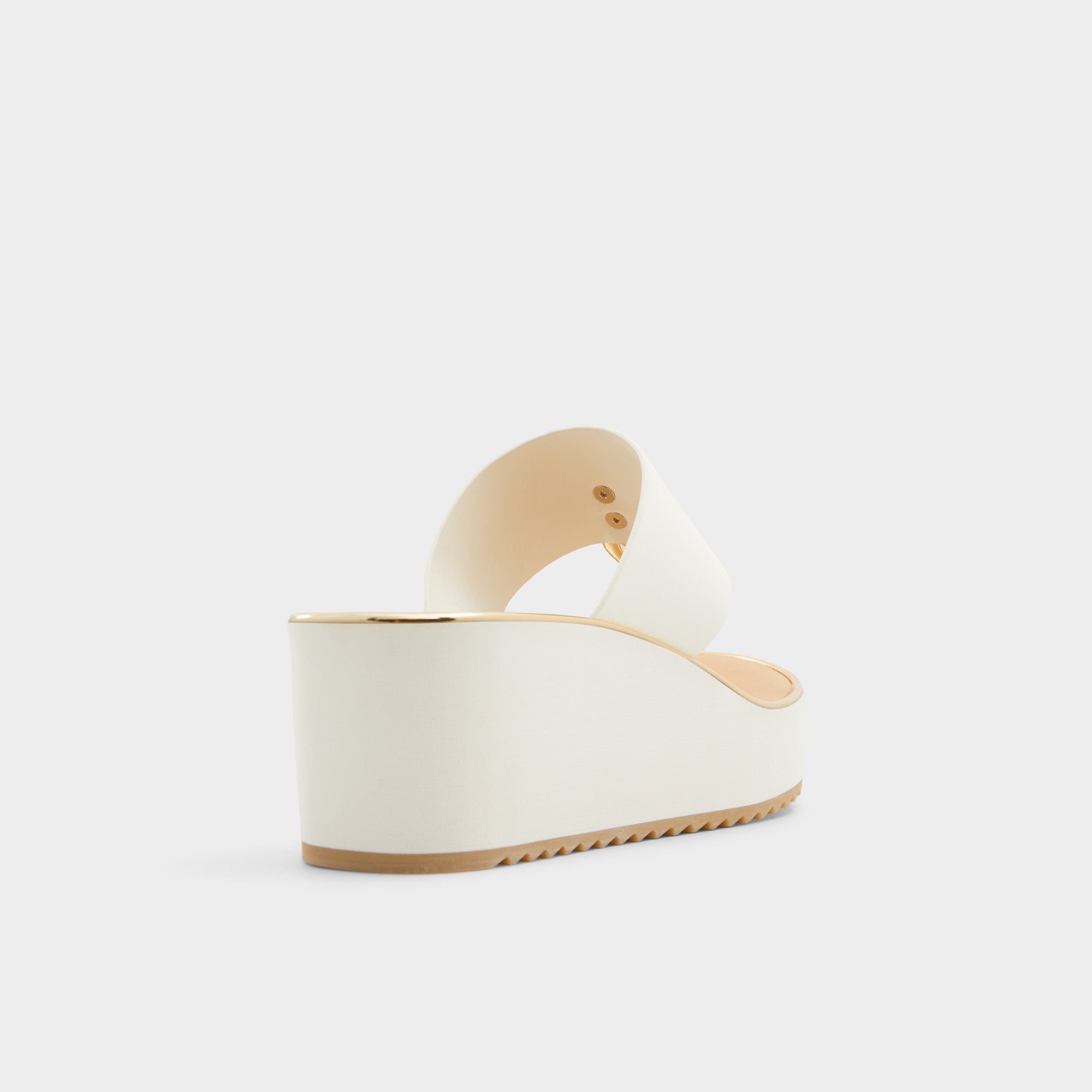 Aldo Penelopy White Women's Wedges - Wedge sandal, Wedge heel