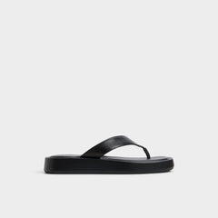 Aldo Grettle Black Women's Flats - Flip flop, Flatform