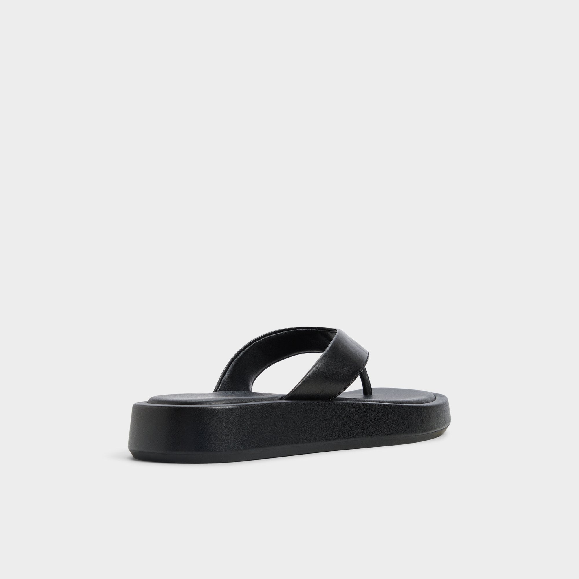 Aldo Grettle Black Women's Flats - Flip flop, Flatform
