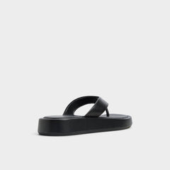 Aldo Grettle Black Women's Flats - Flip flop, Flatform