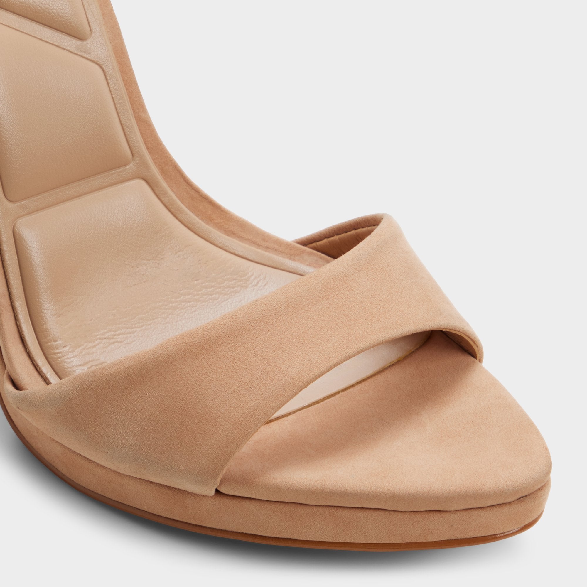 Aldo Ivette in Medium Beige - Strappy heeled sandal, Platform