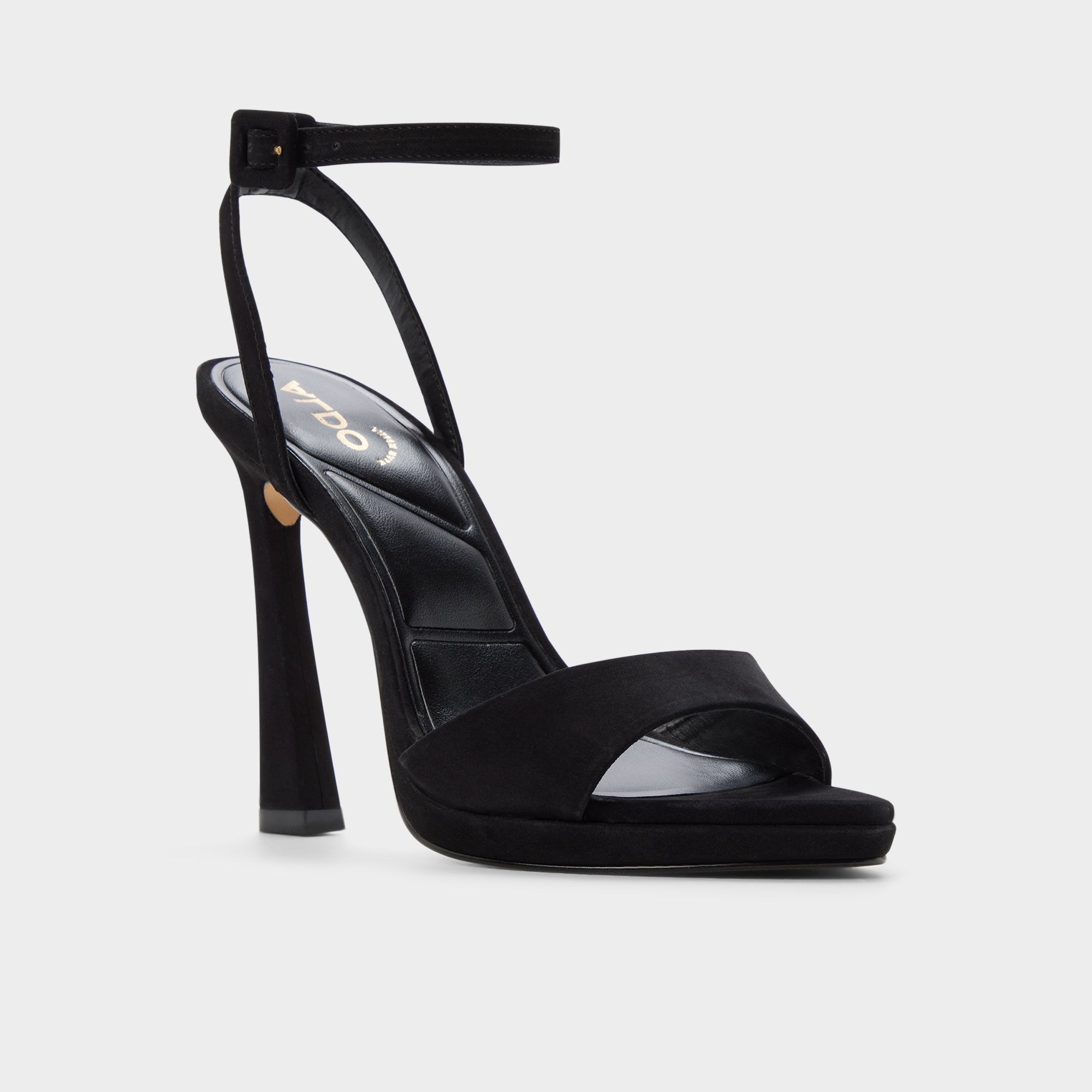 Aldo Ivette in Black - Heeled sandal, Platform