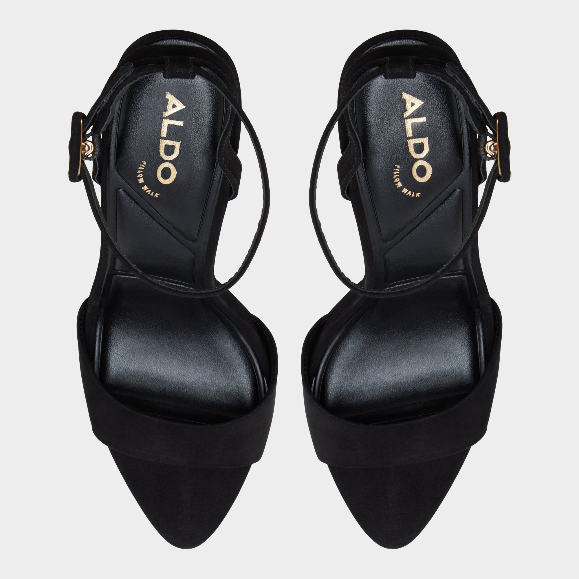 Aldo Ivette in Black - Heeled sandal, Platform