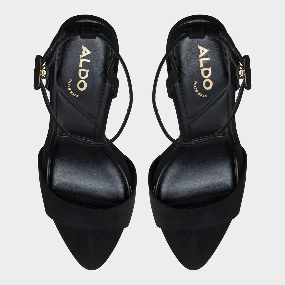 Aldo Ivette in Black - Heeled sandal, Platform