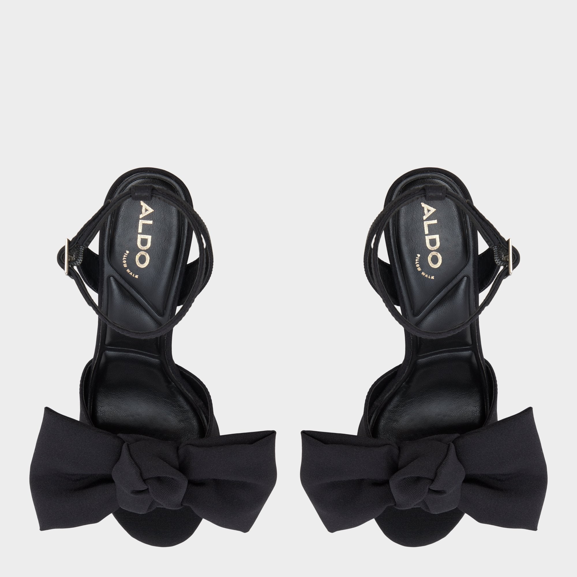 Aldo Luscious in Black 14154112 - Strappy heeled sandal, Platform