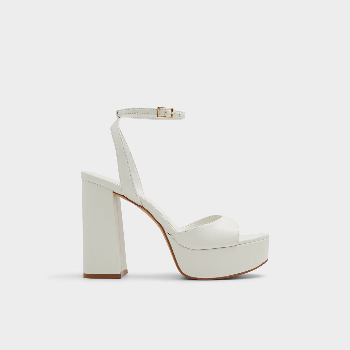 Aldo Valoria White Women's Platform sandals - Strappy heeled sandal