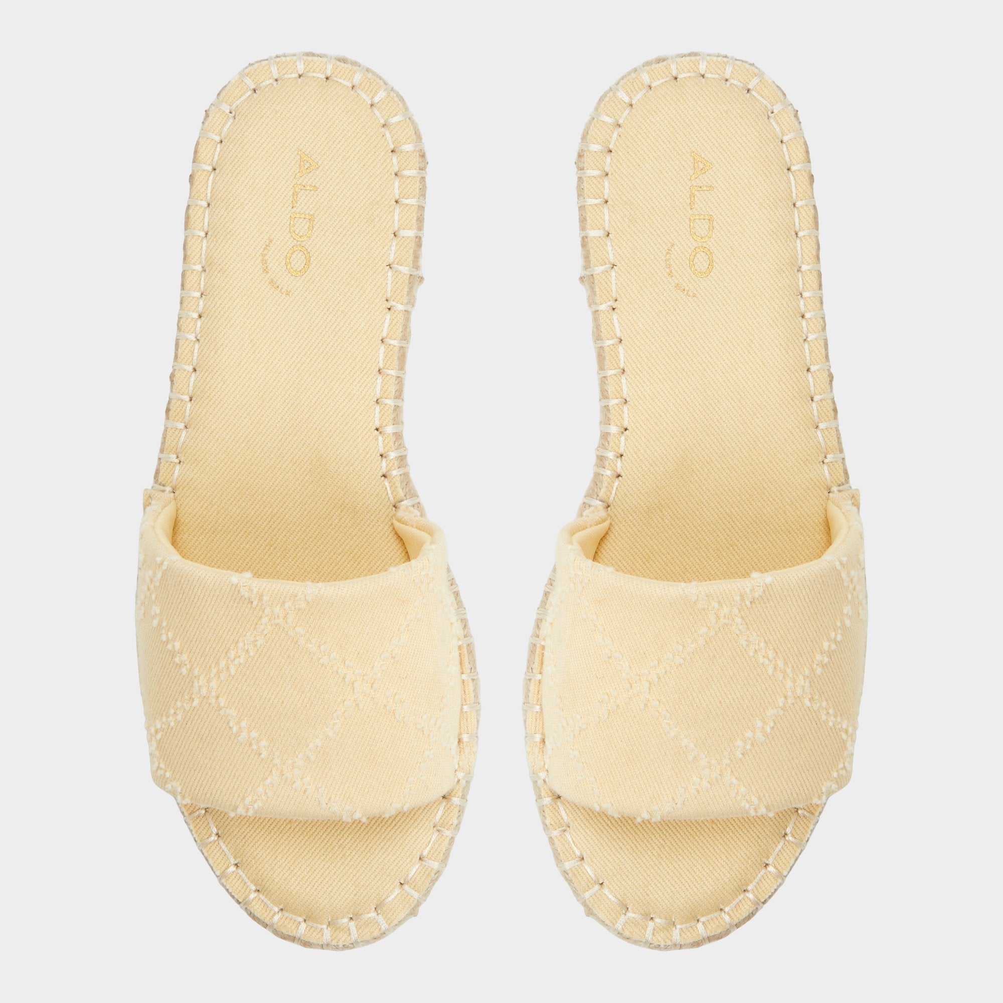 Aldo Erireni Dark Yellow Women's Platform sandals - Slide sandal