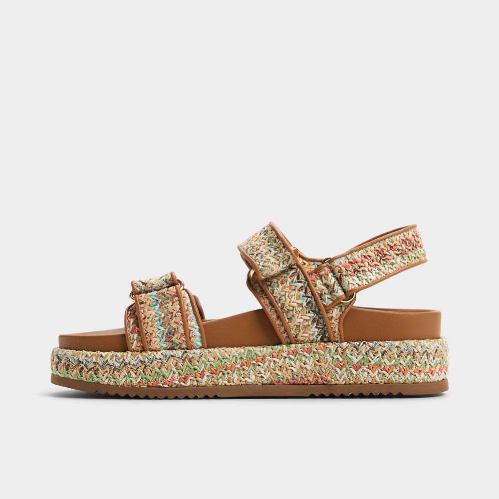 Aldo Sunhaven Bright Multi Women's Platform sandals - Footbed sandal