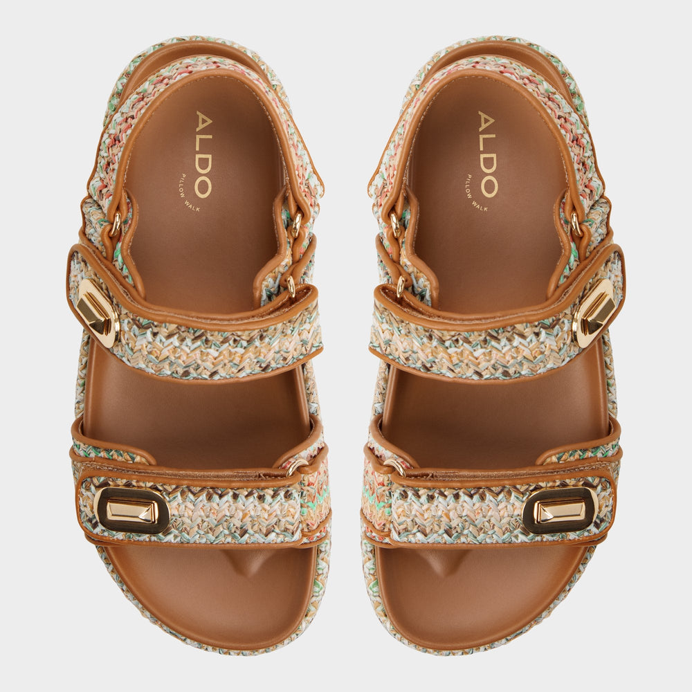 Aldo Sunhaven Bright Multi Women's Platform sandals - Footbed sandal