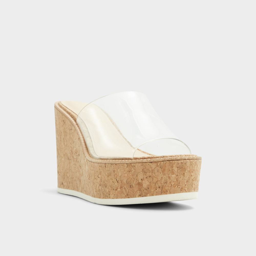 Aldo Midsommar Clear Women's Wedges - Wedge sandal, Wedge heel
