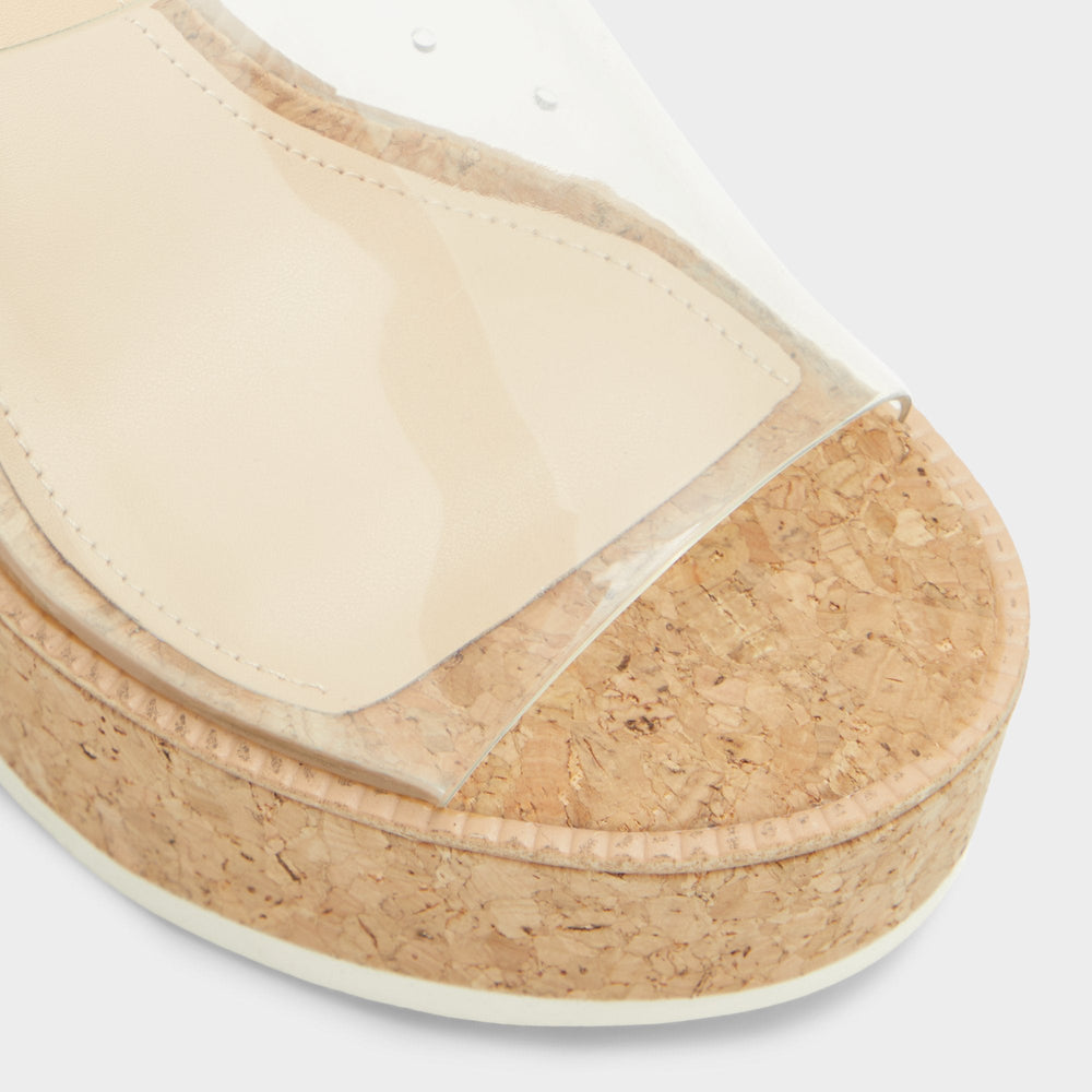 Aldo Midsommar Clear Women's Wedges - Wedge sandal, Wedge heel