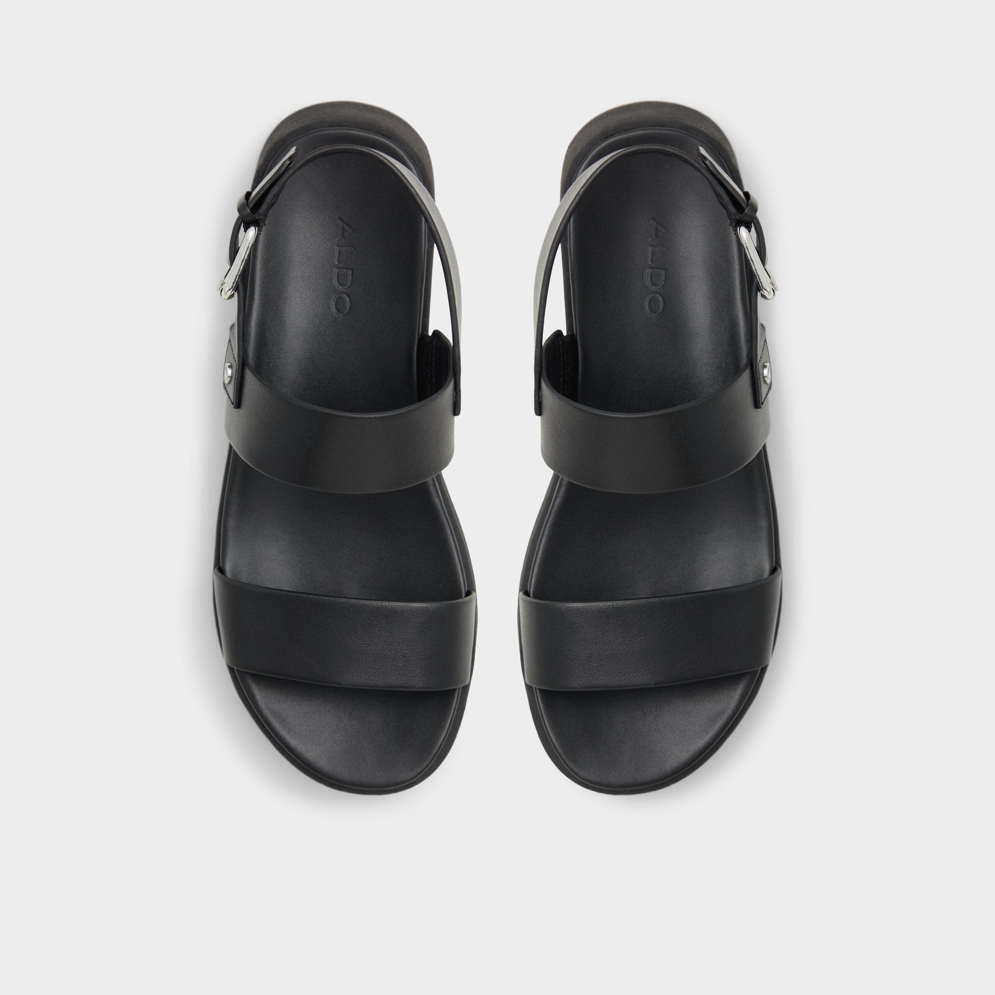 Aldo Silyia Black Women's Sandals - Flat sandal