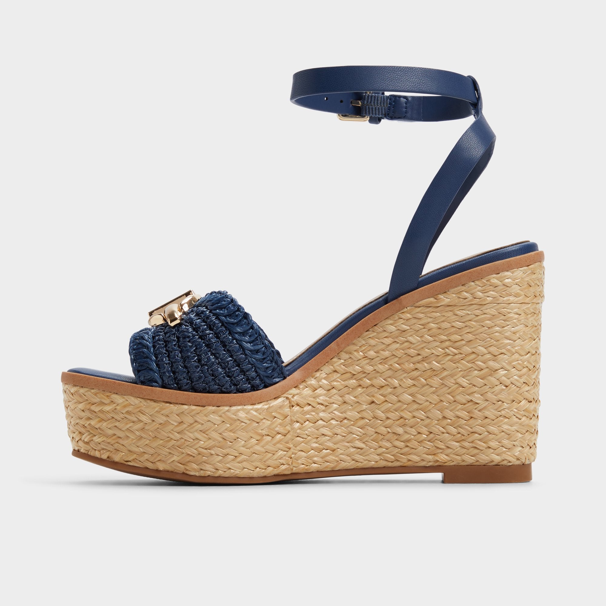 Aldo Ybylin Navy Women's Platform sandals - Wedge sandal