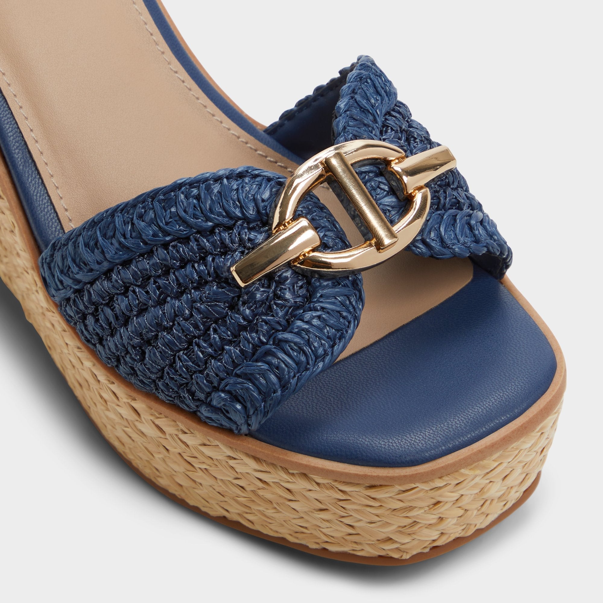 Aldo Ybylin Navy Women's Platform sandals - Wedge sandal