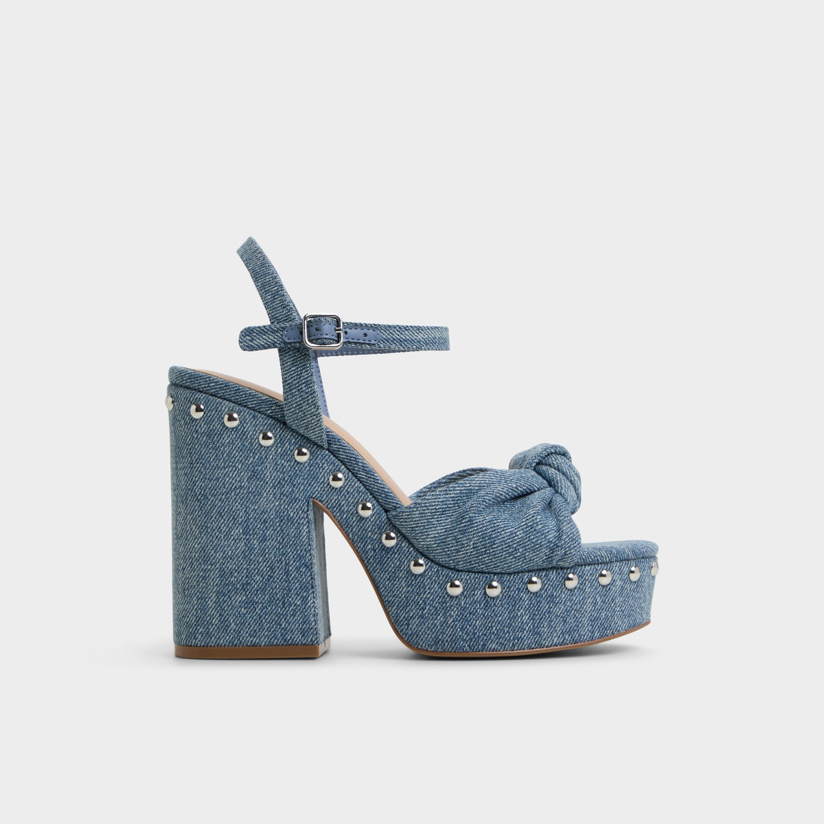 Aldo Ulialdan Blue Combo Women's Platform sandals - Strappy heeled sandal