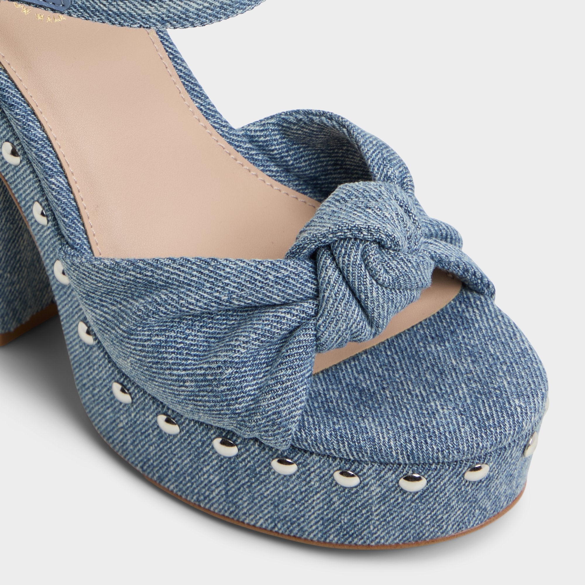 Aldo Ulialdan Blue Combo Women's Platform sandals - Strappy heeled sandal