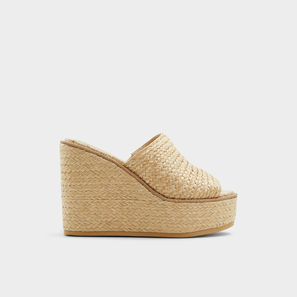 Aldo Midsommar Open Natural Women's Wedges - Wedge sandal, Wedge heel