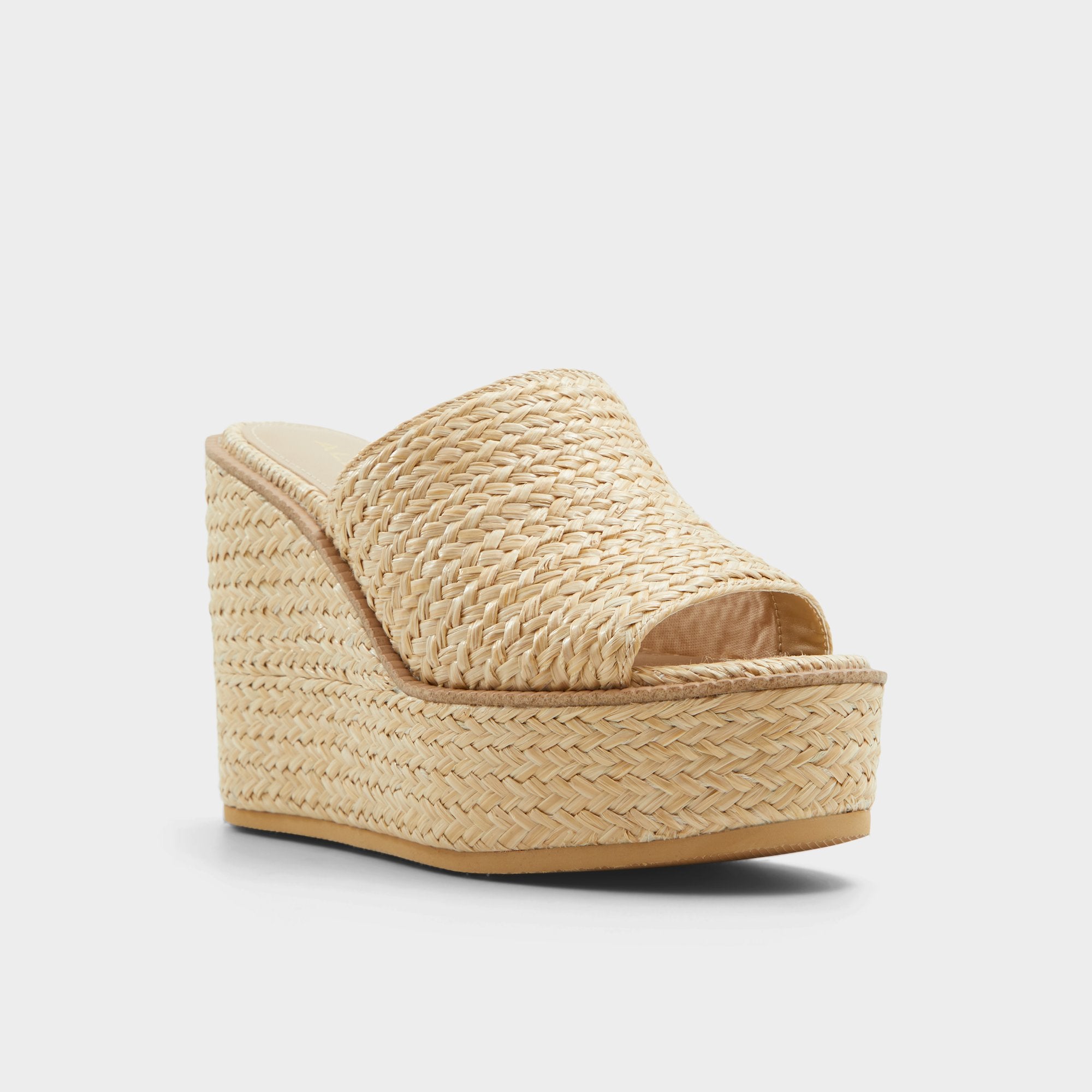 Aldo Midsommar Open Natural Women's Wedges - Wedge sandal, Wedge heel