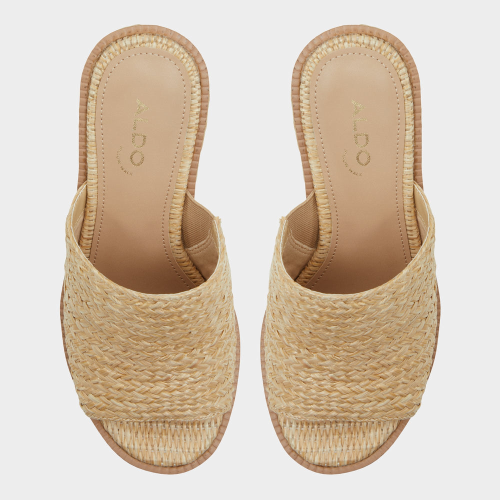 Aldo Midsommar Open Natural Women's Wedges - Wedge sandal, Wedge heel