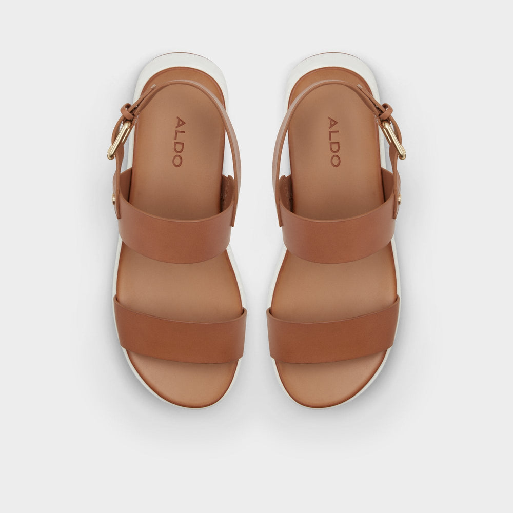 Aldo Silyia Dark Beige Women's Sandals - Flat sandal
