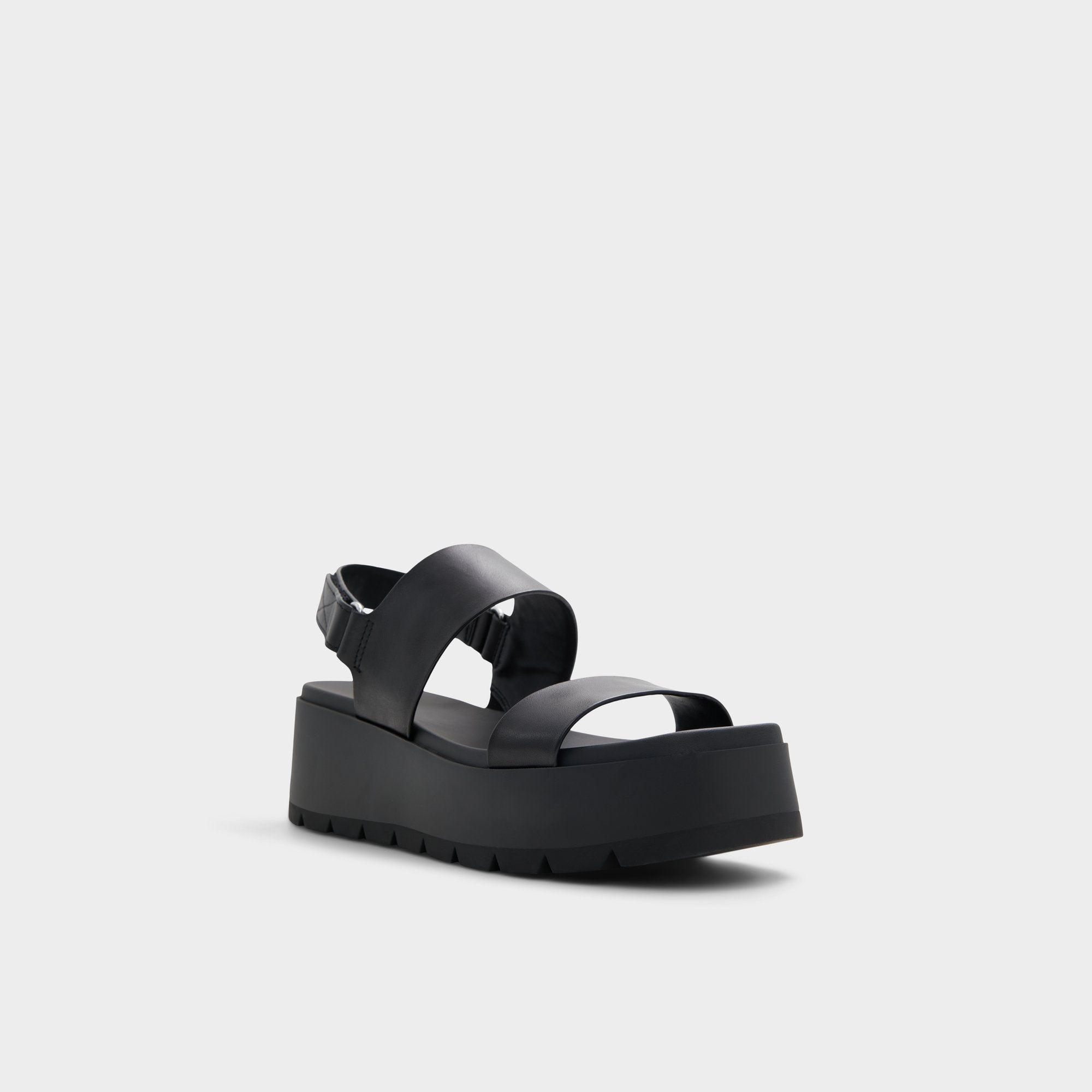 Aldo Thila Open Black Women's Wedges - Wedge sandal