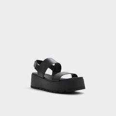 Aldo Thila Open Black Women's Wedges - Wedge sandal