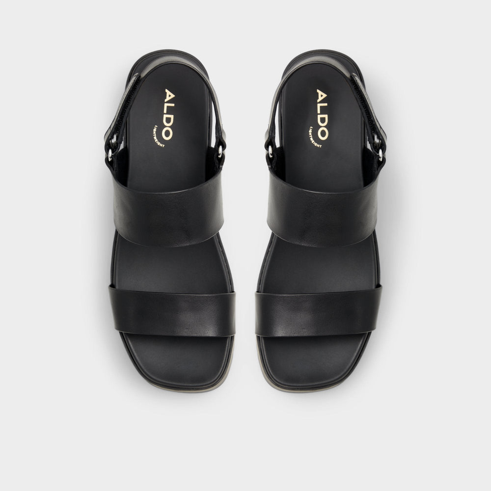 Aldo Thila Open Black Women's Wedges - Wedge sandal