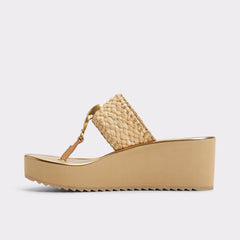 Aldo Penelopy Natural Women's Wedges - Wedge sandal, Wedge heel