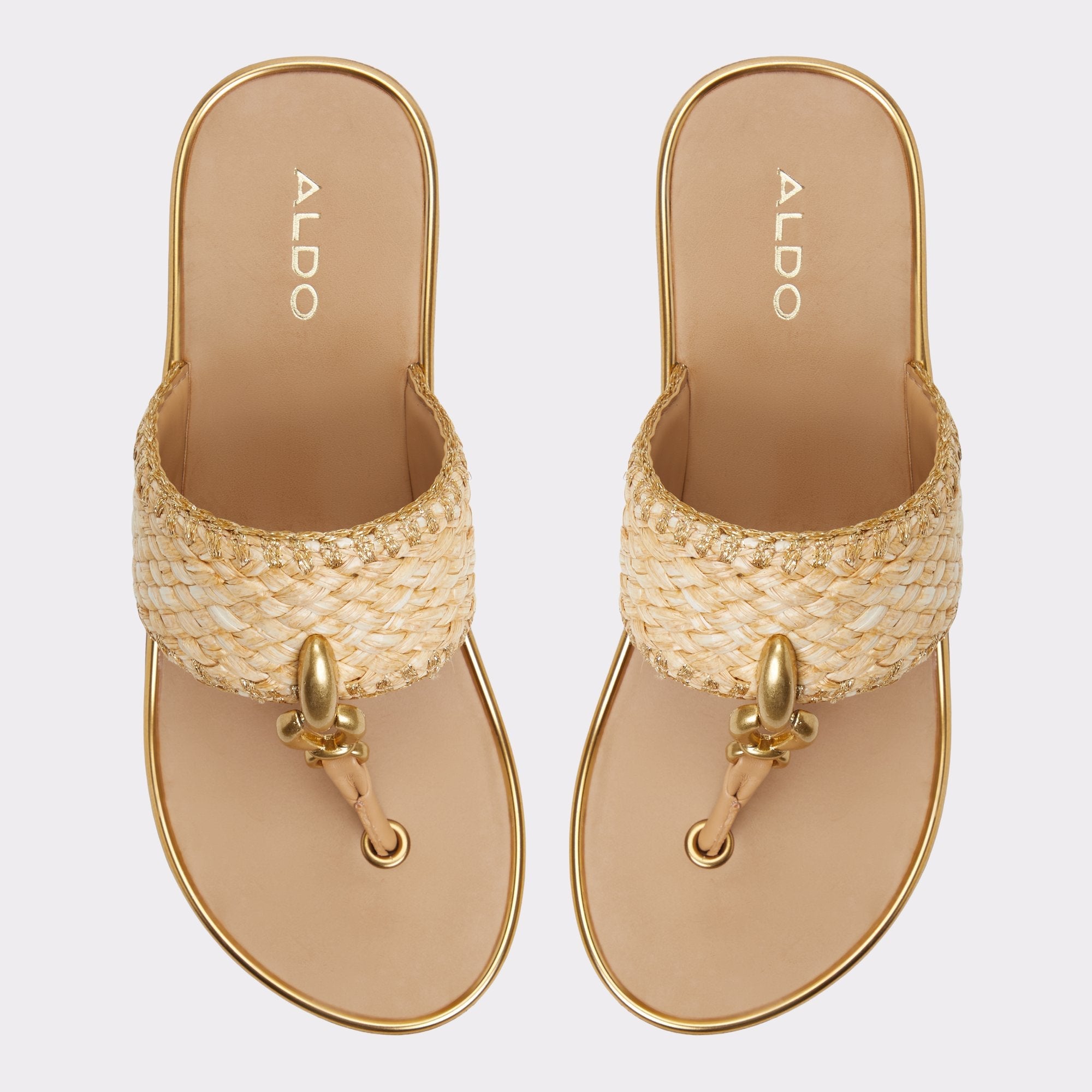 Aldo Penelopy Natural Women's Wedges - Wedge sandal, Wedge heel