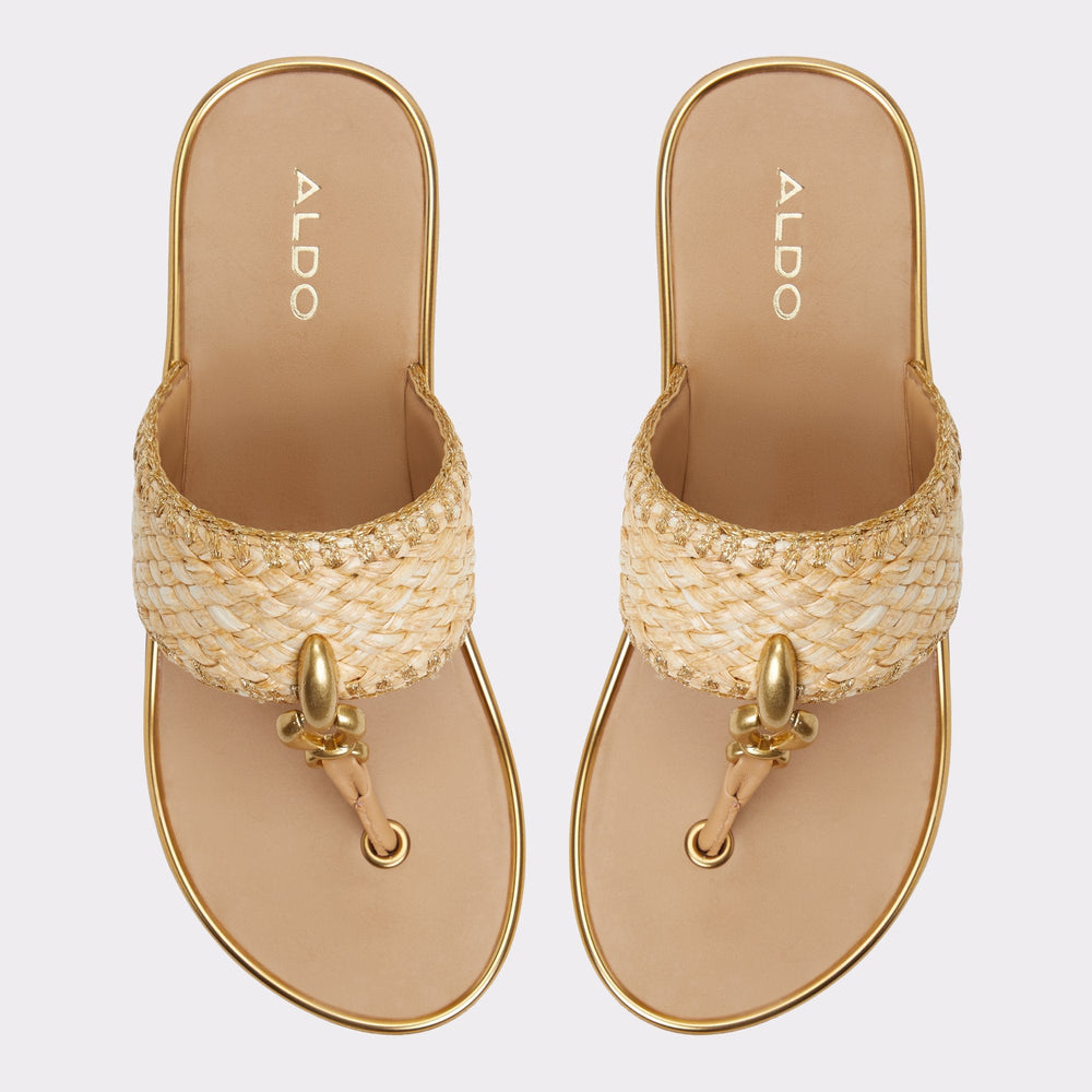 Aldo Penelopy Natural Women's Wedges - Wedge sandal, Wedge heel