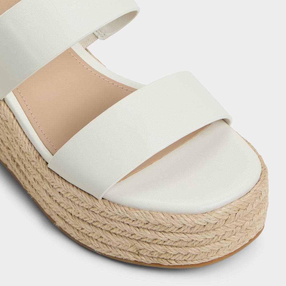 Aldo Keoni Open White Women's Platform sandals - Wedge sandal