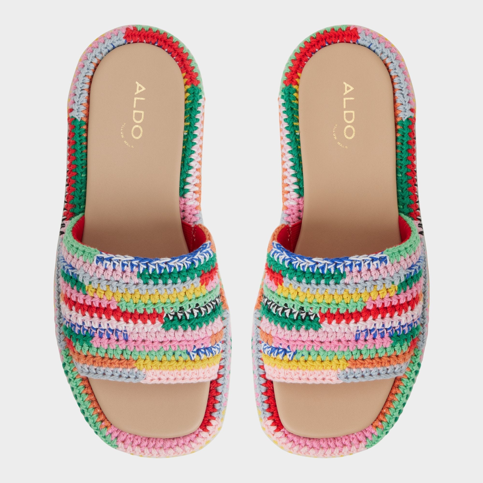 Aldo Bohemina Bright Multi Women's Platform sandals - Flatform sandal