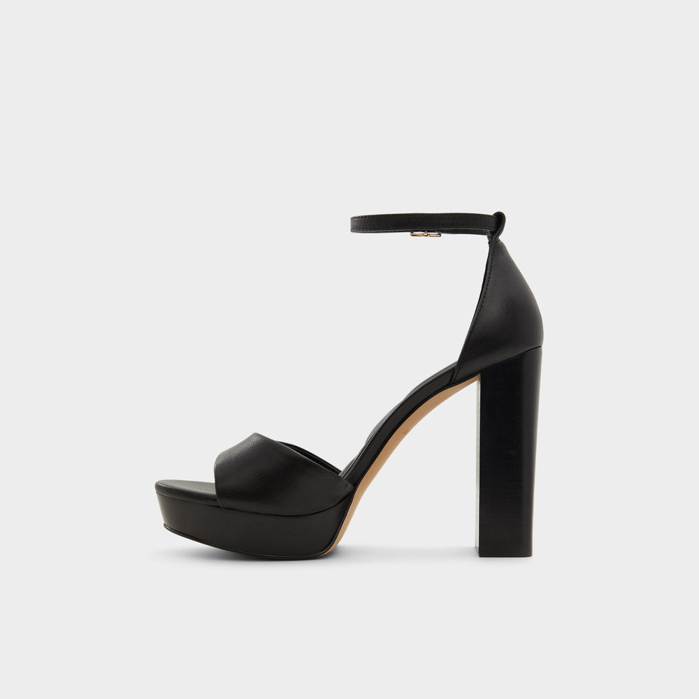 Aldo Enaegyn2.0 Black Women's Platform sandals - Strappy heeled sandal, Platform