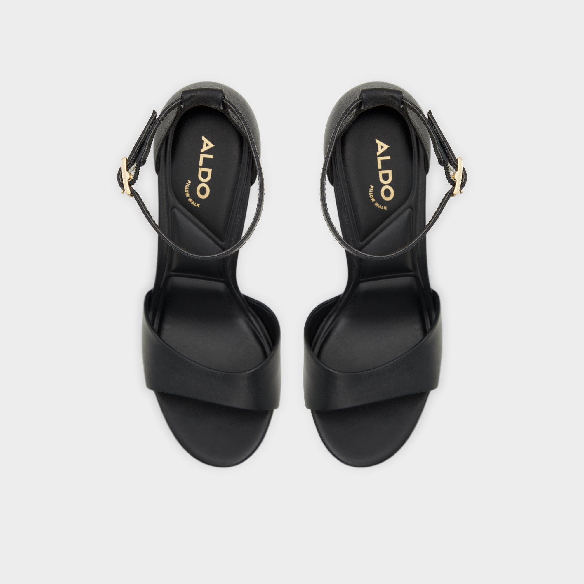Aldo Enaegyn2.0 Black Women's Platform sandals - Strappy heeled sandal, Platform