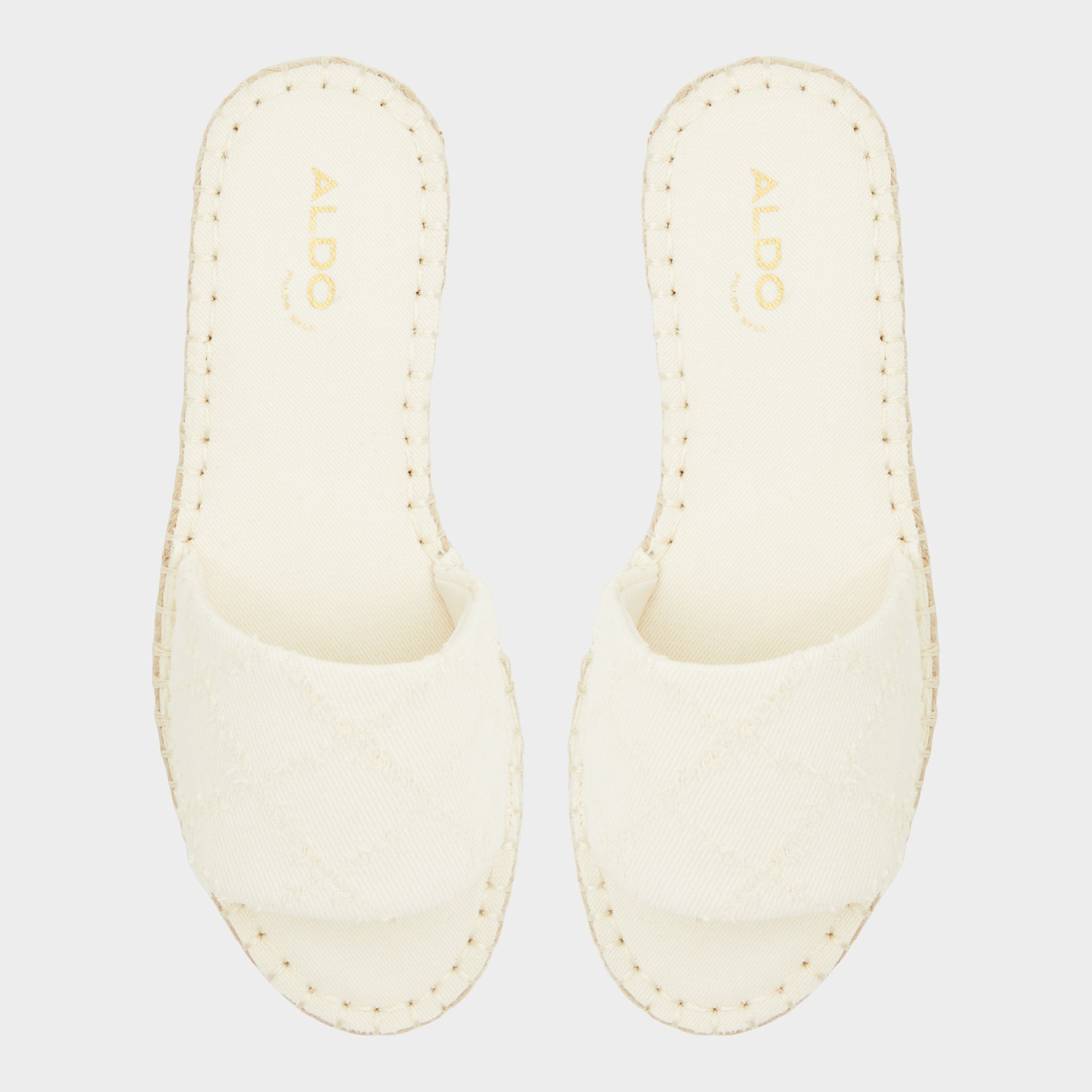 Aldo Erireni Open Natural Women's Flats - Slide sandal