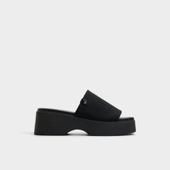 Aldo Yassa Black Women's Wedges - Wedge sandal