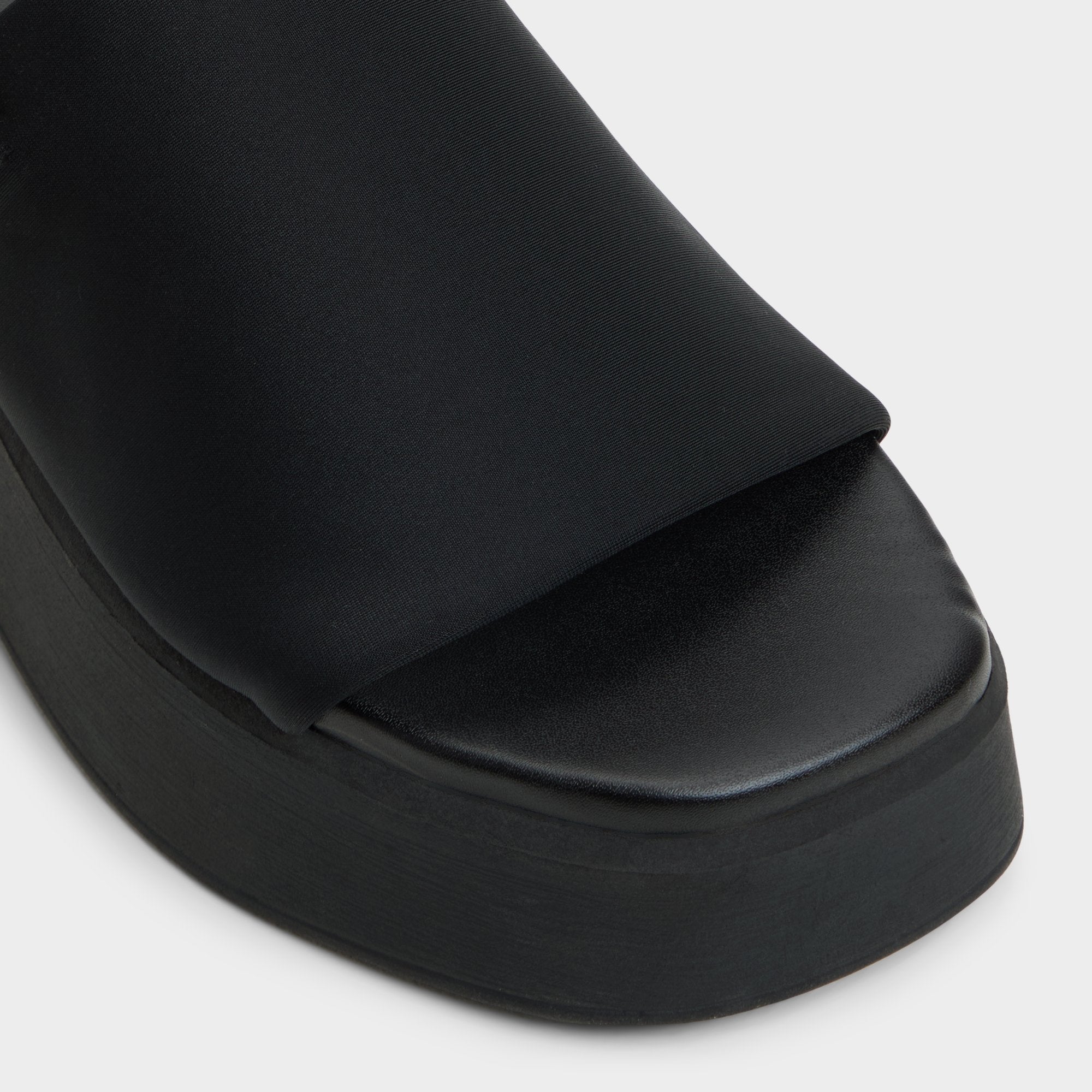 Aldo Yassa Black Women's Wedges - Wedge sandal