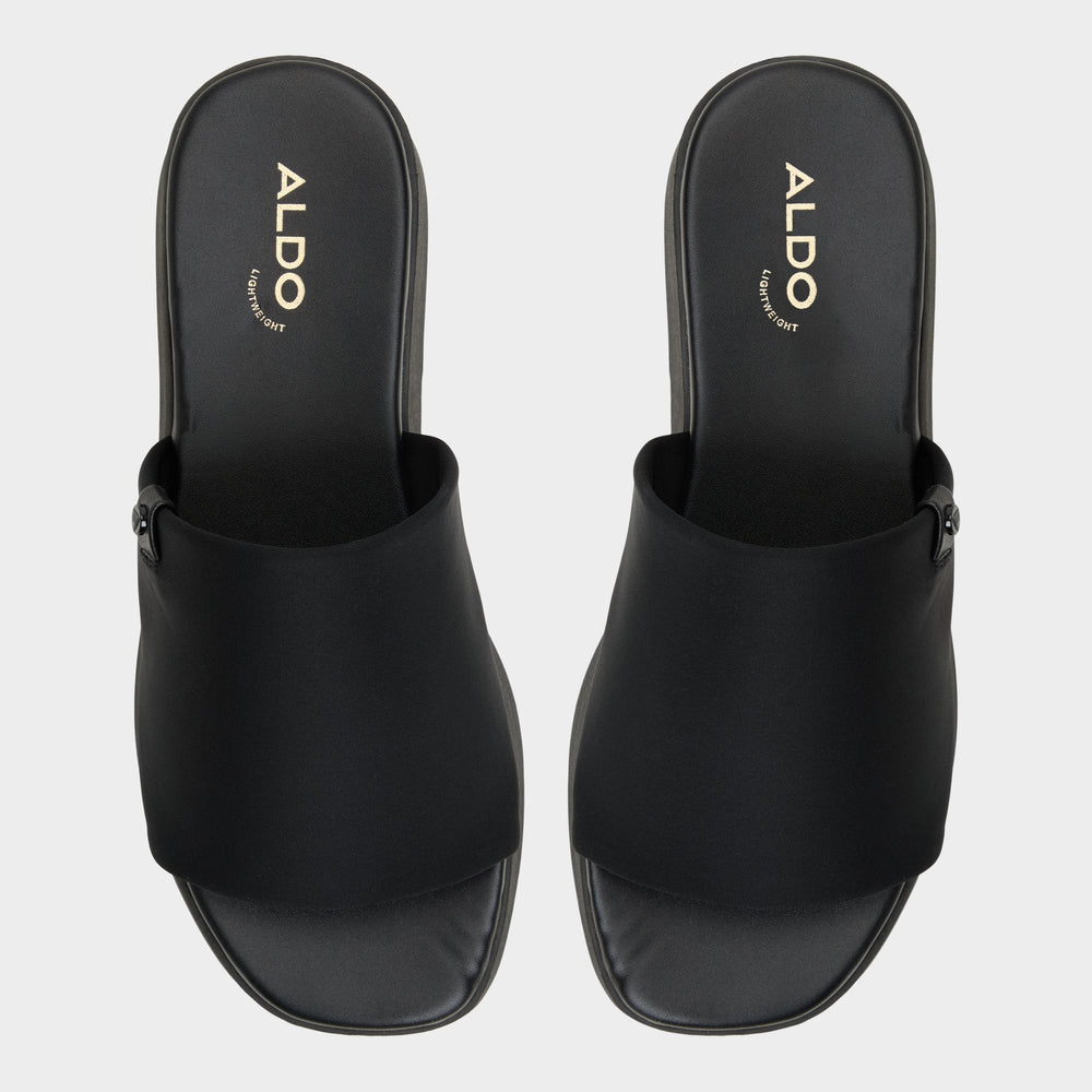 Aldo Yassa Black Women's Wedges - Wedge sandal