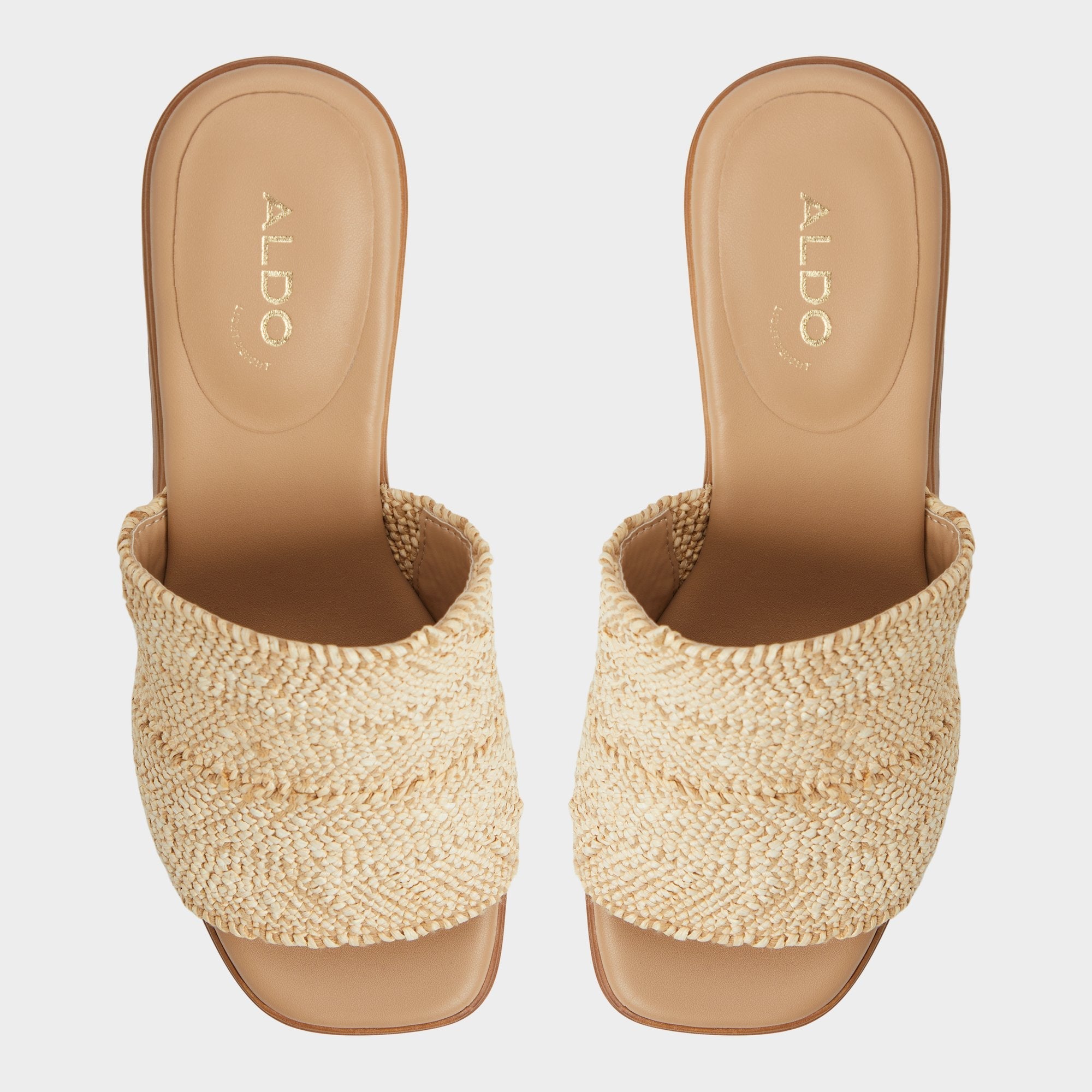 Aldo Maysee Natural Women's Platform sandals - Heeled mule, Platform