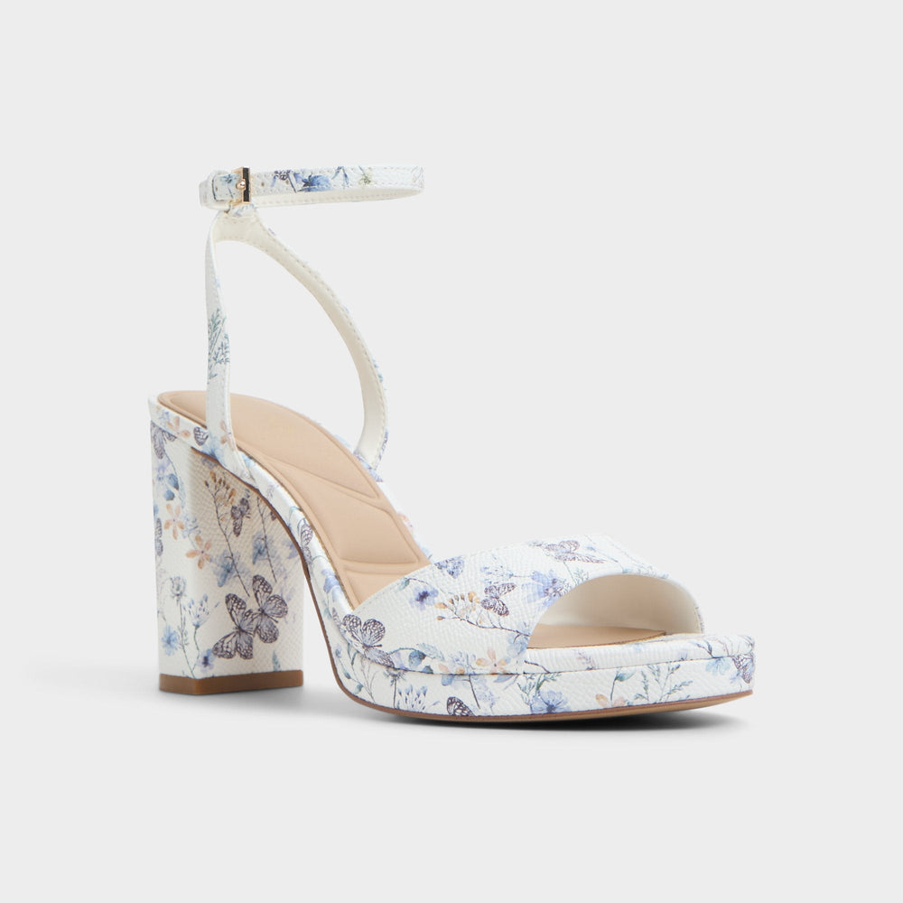Aldo Gracious Multi Women's Block heels - Strappy heeled sandal, Block heel