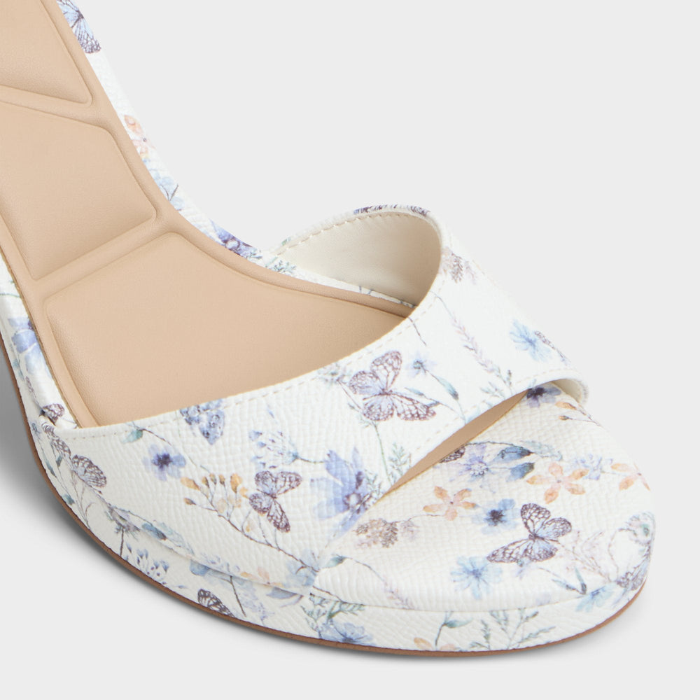 Aldo Gracious Multi Women's Block heels - Strappy heeled sandal, Block heel